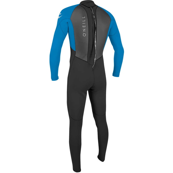 2025 O'Neill Mens Reactor II 3/2mm Back Zip Wetsuit 5040 - Black / Ocean